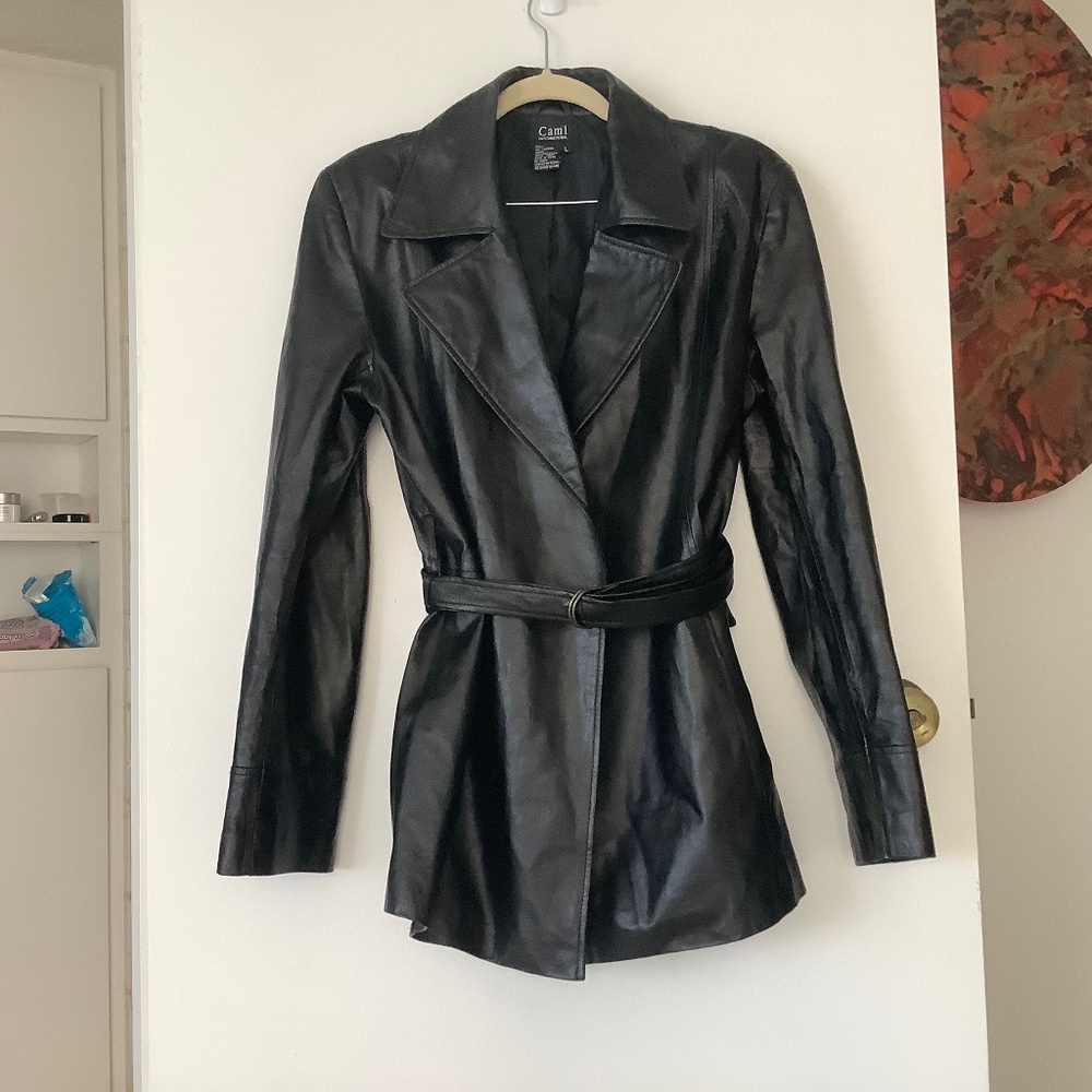 New Genuine leather jacket.